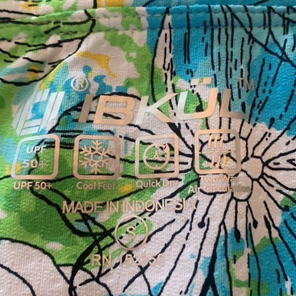 IBKUL Women's Shorts - Paddy Print- UPF 50+ - Picture 2 of 2